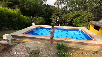 Preview 1 of Np69com Hd - I want to sunbathe naked,  but I prefer to fuck the maintenance guy
