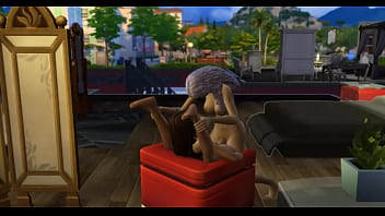 Preview 4 of Bibi Neil - Seraphina and the neighbor,  Sims 4