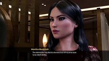 Preview 1 of Thief With Terrorist - Fashion Business #17 - Monica giving footjob - 3d hentai,  Animation,  Porn games,  Adult games,  3d game