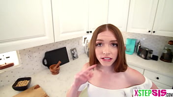 Preview 2 of Xxxx Zz Sunny - Teen stepsister Myra Moans had her pants ripped on purpose for stepbro