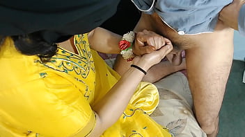 Preview 3 of Meter N Guci - mehndi night beautiful handjob of big dick devar got by hot indian bhabhi on her wedding on xvideos india xxx