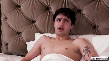 Preview 1 of Aniiehottie Ts - Busty stepmom lets teen stepson anal her