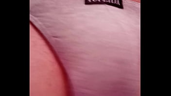 Preview 1 of Xxxborn - Shaking my bulge in grey thong