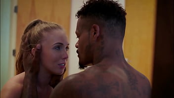 Preview 1 of Tarzan Download Sex - Lena Paul gives her assets to a group of blacks
