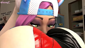 Preview 3 of Alysha Insertions - Fortnite Harley Giving lynx Farts!