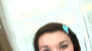 Preview 4 of Hup Sex3 - ANGELINA MYLEE 19 YO Huge Cock POV Blowjob and Cum Swallow