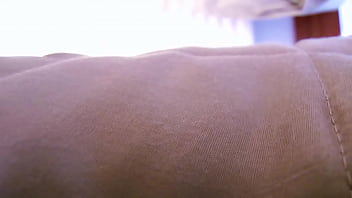 Preview 4 of Miyake Chie - BIBI NOEL Cute 19 YO Blonde Huge Cock POV Blowjob and Cum Swallow