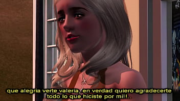 Preview 4 of Oiled Elsa - YAOI  18 Sims 3 corazones criminales capitulo 10