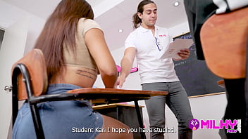 Preview 1 of Japanese House Keeping - Sucking the teacher&rsquo_s dick - Kari Love