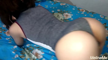 Preview 1 of Cum Eating Slut - Modelo tetona masturbando a su amigo le saca todo el semen