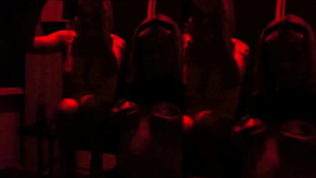 Preview 1 of Abllea Chm - Trans-Lesbian Thunderstorm Blowjob   Bonus