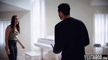 Preview 1 of Dadd Xxx Babby - BBC stud rails stepbros tiny MILF wife after getting him arrested