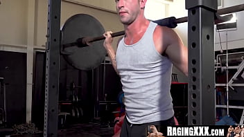 Preview 1 of Xxx American Image - RagingXXX.com - Post-workout passion turns into a gay anal fuck fest