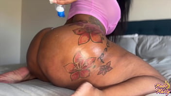 Preview 2 of Spritzer 6 - Jayla Page Oils Up and Shakes Her Booty Before Getting Dicked Down
