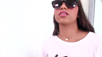 Preview 4 of Boy And Boy Hat - GABRIELLA FORD 19 YO Petite Cute Latina Huge Cock POV Blowjob and Huge Load Cum Swallow - WoW! A