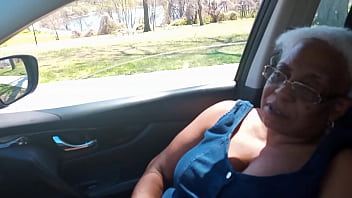Preview 2 of Arbys Women Fuck - Flashing Over By The Lake