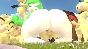 Preview 1 of Aoi Sare - Pichus x Gardevoir leviantan581re