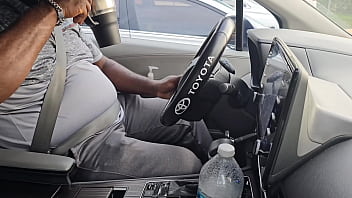 Preview 1 of Onyx Viper - Taxi driver gave me a ride,  (literally) with a big load of creampie dripping down by ass