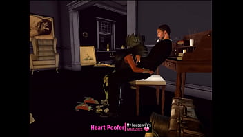 Preview 4 of Shemale Fucks Guy Ferro Network - Pleasing my man at my desk