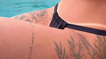 Preview 3 of Kukur And Manus Saksiy - Gosta na piscina?