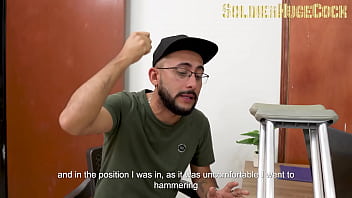 Preview 2 of A Sx - I go to the doctor for a pain in my knee,  but the doctor&#039_s whore thinks she has a better solution for my problem and we end up fucking in her office!