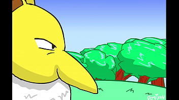 Preview 1 of Gigantic Tits - Animacion Pokemon haciendo un trio y follando duro (Derpixon)
