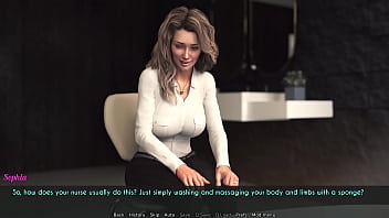 Preview 2 of Ana Teach - A Wife And StepMother (AWAM) #19a - Washing old Gents - 3D game,  HD porn,  1080p