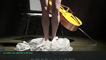 Preview 1 of Mikey Mouse - A Wife And StepMother (AWAM) #14b - Sunbath With Sam - Porn games,  Adult games,  3d game