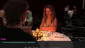 Preview 4 of Aamireka College Sex - A Wife And StepMother (AWAM) #11 - Dinner  with Bennett - Porn games,  Adult games,  3d game