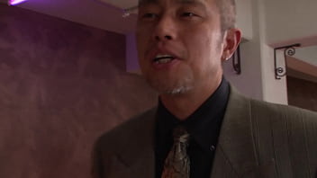 Preview 1 of Mom Boy Full Film - Young japanese wife does a favour to her husband and fucks a bunch of stupid guys