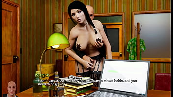 Preview 2 of Horse Xxxxx Dog Cex - Anna Exciting Affection #20 - Fucking in boss&#039_s office - 3d hentai game