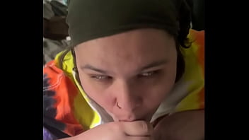 Preview 3 of Teenie Pies - Surprise Throatpie! He Instantly Cums from being Deepthroated! Funny Premature Amateur Moment! Prejac Gets Flipped Off