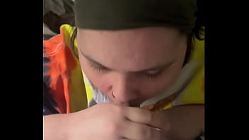 Preview 1 of Teenie Pies - Surprise Throatpie! He Instantly Cums from being Deepthroated! Funny Premature Amateur Moment! Prejac Gets Flipped Off