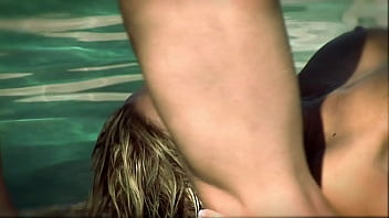 Preview 1 of Girl Open Bath - Beautiful blonde milf fuck outdoor