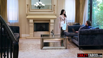 Preview 1 of Massage Mom Yoga - New roommate Robby Apples fucked two big ass roommate chicks Alison Rey and Jesse Pony