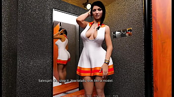 Preview 1 of Horse Amazing - Anna Exciting Affection #5 - Cam in bath - 3d game,  hentai,  porn game