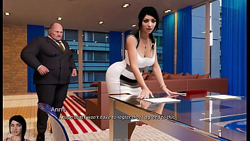 Preview 1 of R Xnx - Anna Exciting Affection #10 - Blowjob Jeremy boss - 3d hentai game