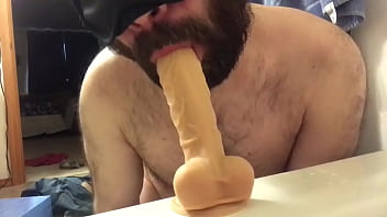 Preview 2 of Virgin 15 Years Old - Only deep throating my dildo