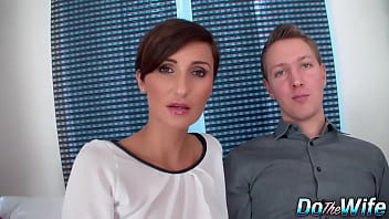 Preview 1 of Fat Ass Caps - Wife Gabrielle Gucci Shows Cuckold How Real Men Fuck