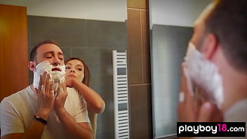 Preview 1 of Most Famous Sex - Petite brunette babe Alexis Brill wants a massage and a ride on a big cock