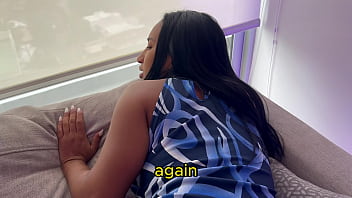 Preview 1 of Pinay Nyoyot - My Step mom stucks in couch and I fuck her ass. English subtitles