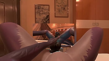 Preview 3 of Desi Sexx Porokia - Masturbaiting with big horse dildo