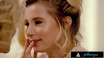 Preview 2 of Hindi Super Sex - GIRLSWAY - Emotional MILF Julia Ann Fucks Her Bride-To-Be Stepbae Carolina Sweets One Last Time