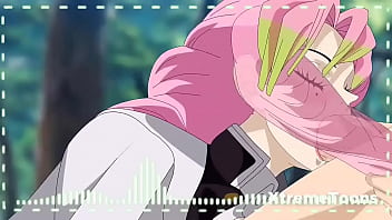 Preview 4 of Chenij Wwwxxx Sex - Mitsuri Kanroji,  la pilar de el amor es FOLLADA Y chupa mi polla hasta SU GARGANTA para una INGESTI&Oacute_N DE SEMEN -- Kimetsu no yaiba Demon Slayer