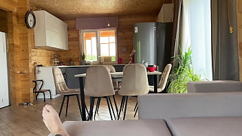 Preview 1 of Tit Choot - Vallery Ray seduced her neighbor and got a pussy creampie