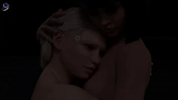 Preview 3 of Race Angel Deep Sex - Bisexual robot women fuck with a strapon while the owner is not at home