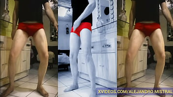 Preview 1 of Decollector Pumping - V&iacute_deo porno gay aficionado maduro en calzoncillos fetiche ropa interior Alejandro Mistral