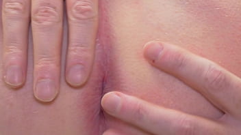 Preview 2 of Tarzar X - Shaved ass and balls close up play