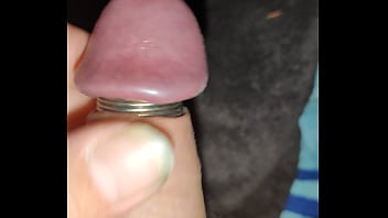 Preview 1 of 69 Facefuck - Ifoslave playing with my cock rings again