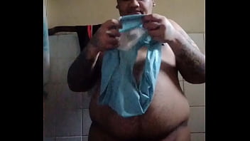 Preview 4 of Bap Beti Xxxvideo - Vaibhav Jerks Off &amp_ Cums In His Blue Cock Case Undies